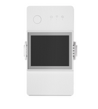 SONOFF TH switch Smart Temperature and Humidity Monitoring Switch <br> מתג אלחוטי חכם לניטור טמפרטורה ולחות כולל מסך ומגע יבש - systems-il