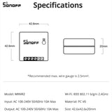 Sonoff Mini R2<br> מפסק נסתר קטן - systems-il
