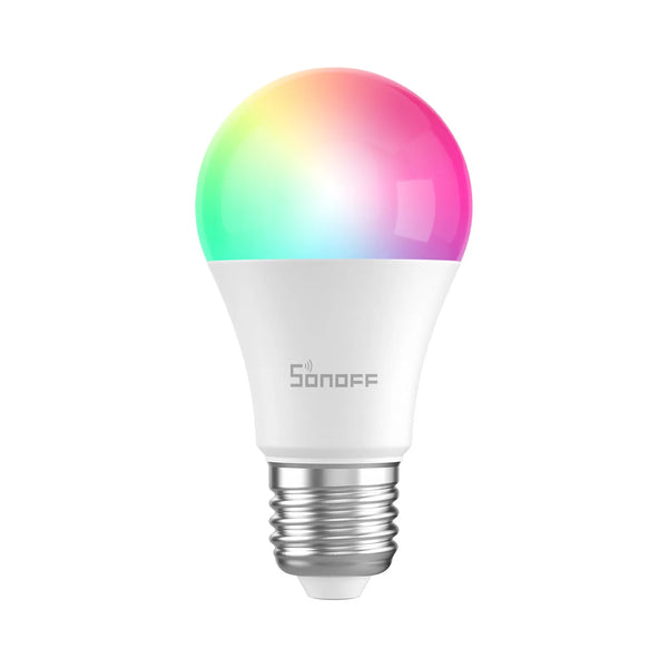 SONOFF B05-BL-A60 Wi-Fi Smart LED Bulb <br> נורה חכמה צבעונית, נשלטת באמצעות אפליקציה