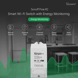 Sonoff Pow R2 <br> מתג אלחוטי חכם עם מד צריכת חשמל - systems-il