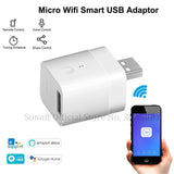 SONOFF Micro USB Smart Adaptor Wifi <br> מתאם USB של סונוף - systems-il